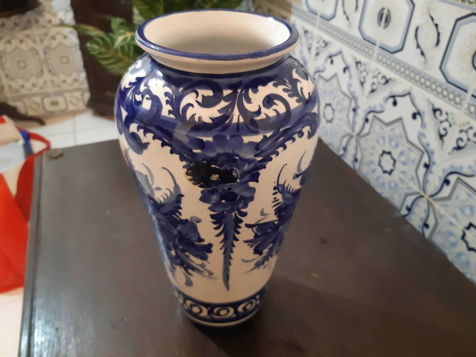 Jarra porcelana portuguesa, 30cm, como nova