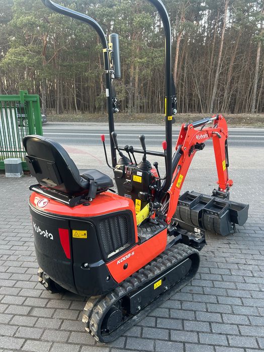 Wynajem Minikoparka Kubota KX008