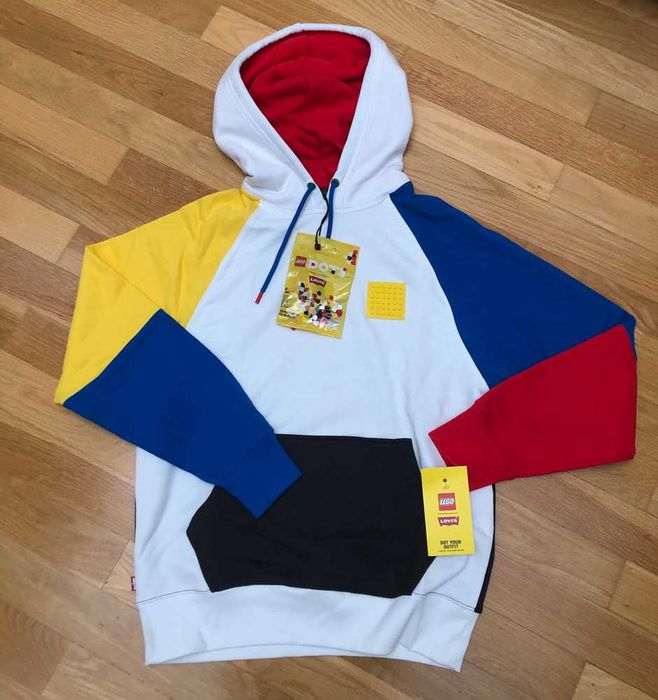 Lego® & Levi's® Sweat Multi Colorida NOVA com Dots - RARO64584764462850120