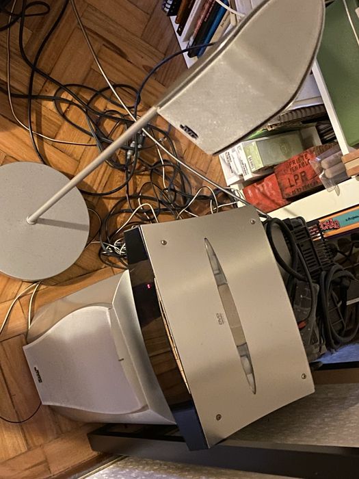 aparelhagem som Home Cinema 5.1 JVC colunas