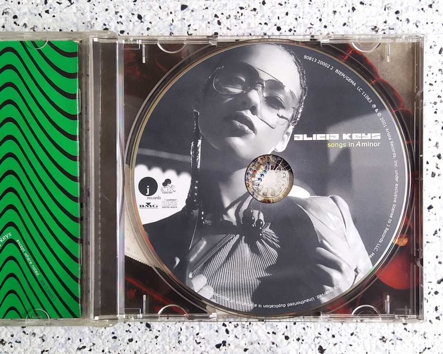 CD Alicia Keys - Songs On Aminor. Arista 2001
