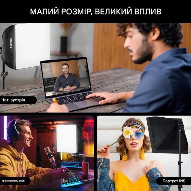 Студійне світло raleno ps075