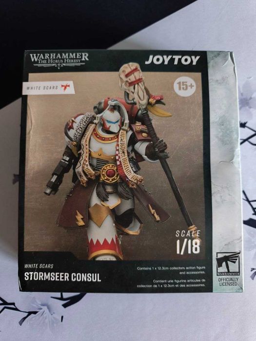 Фiгурка Warhammer 40k Joytoy White Scars Stormseer Consul