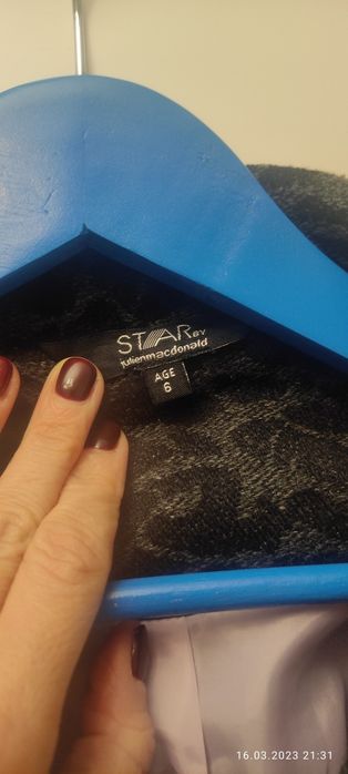 Пальто для девочки 6 лет