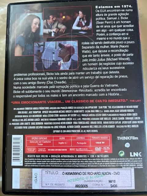 O Assassínio de Richard Nixon com Sean Penn