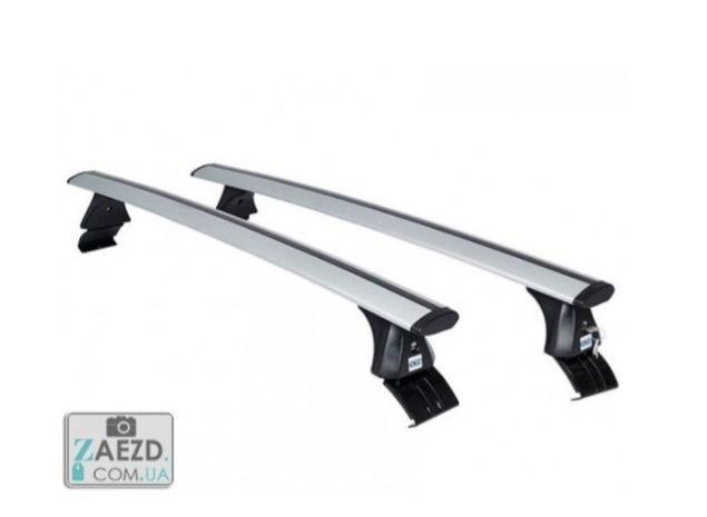 Багажник Toyota Camry 50 11-18 с гладкой крышей - Cruz T Airo (алюмини