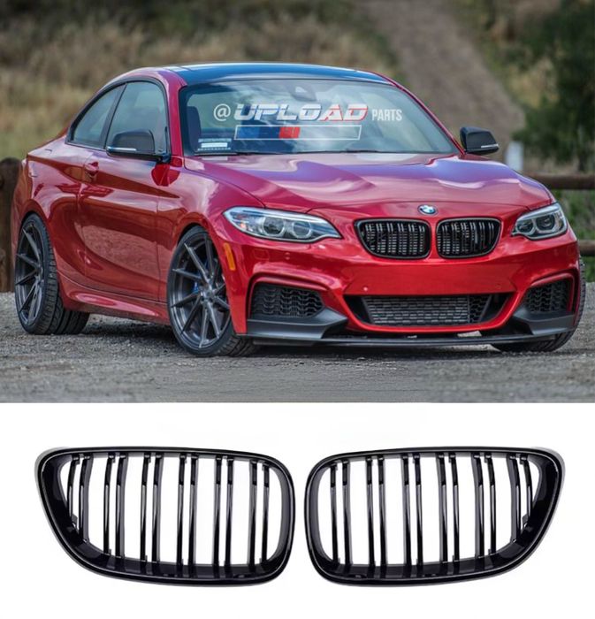 GRELHAS DUPLAS BMW SÉRIE 2 - F22 F23 F87 LOOK M2