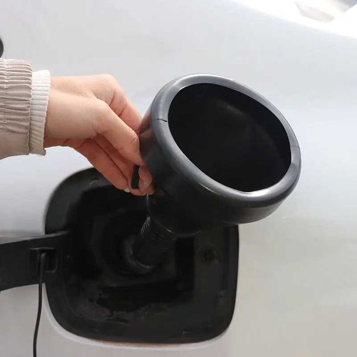Funil combustível carro carrinha camião gasolina gasóleo transfega NOV