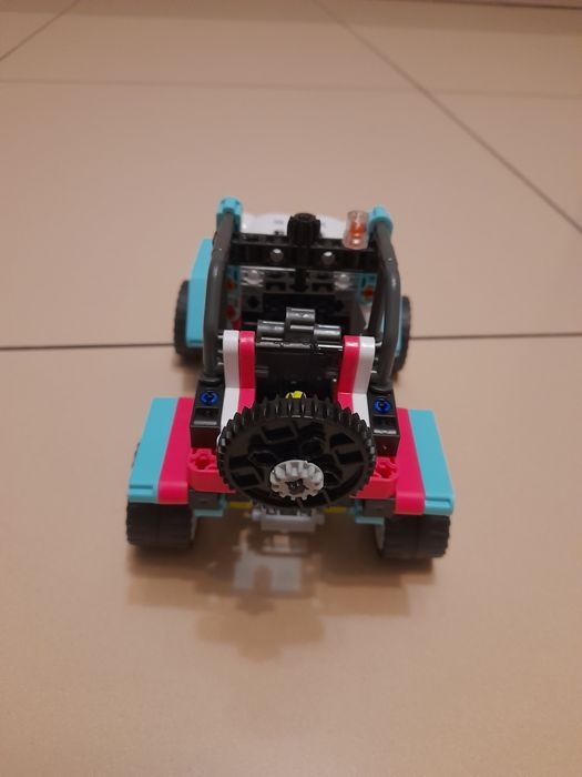 Klocki lego CLementoni Jeep Safari 50123 labolatorium mechaniki