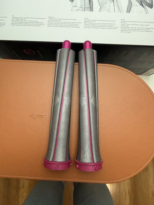 Dyson airwrap nikiel fuksja