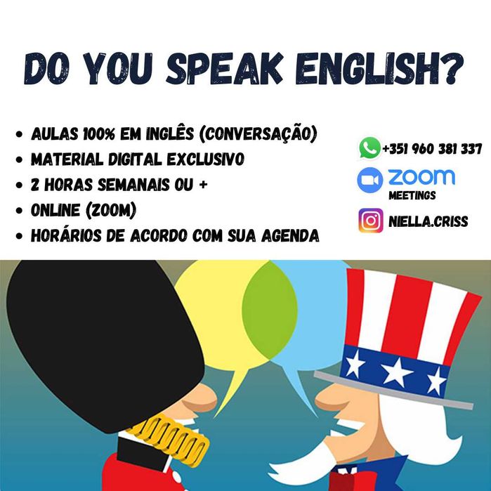 Aulas de Inglês Online - Teacher Danny