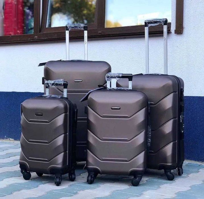 Разные модели. Чемодан Ручная кладь Сумка Валіза 147 dark grey