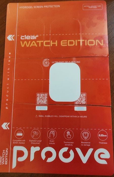 Продам смарт годинник  Proove humble  + 5 фірмових захисних плівок