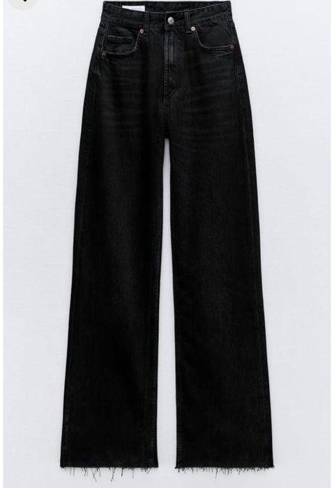 Джинси wide leg від Zara