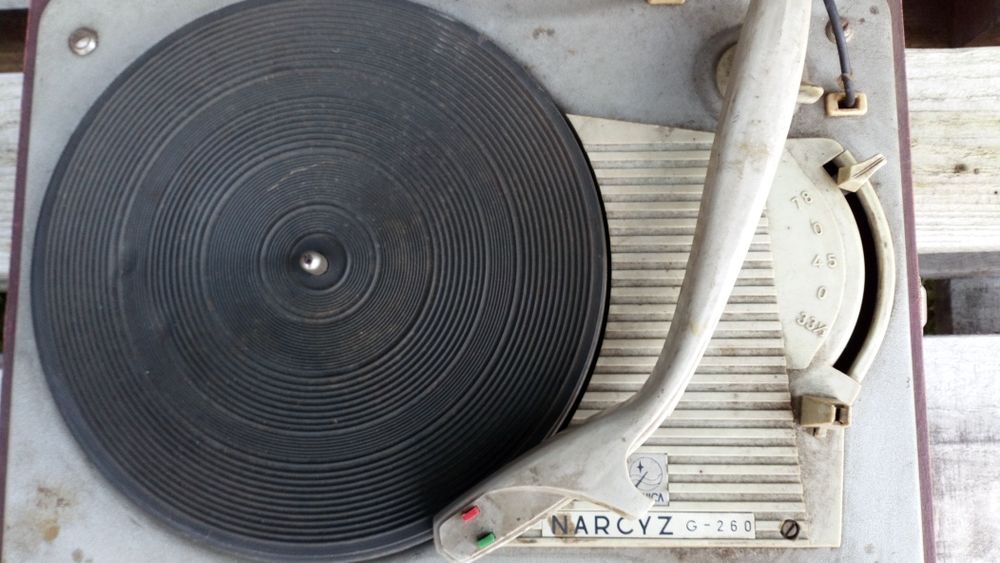 Ponad 50letni adapter gramofon Narcyz G460 .
