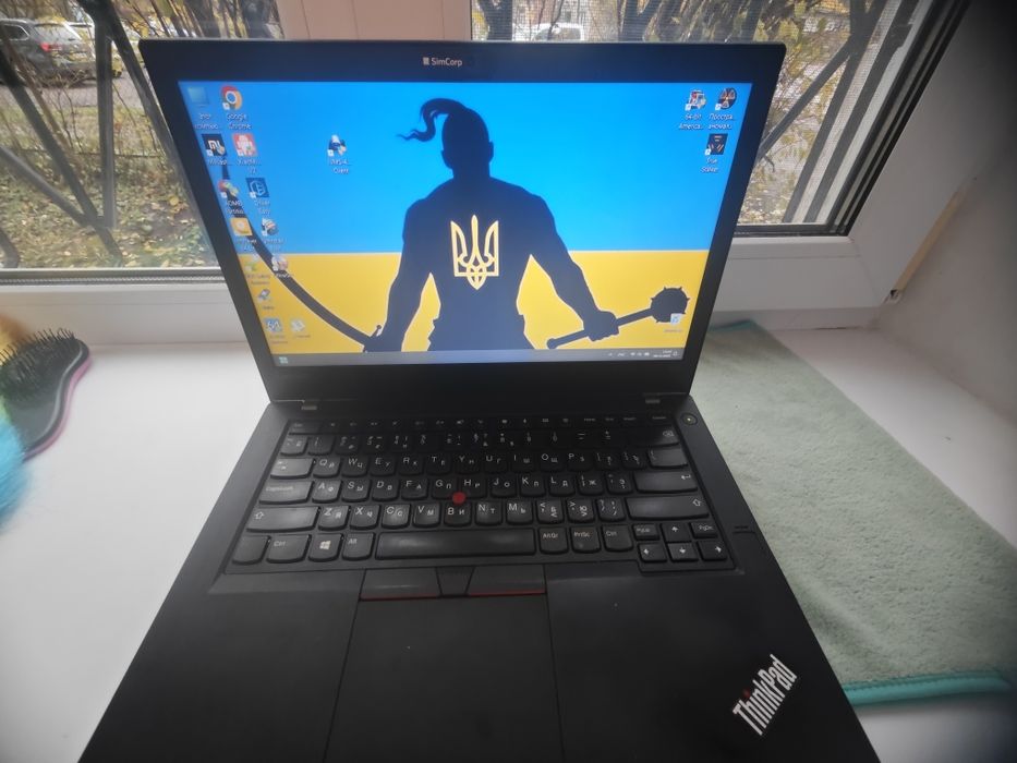 Продам ноутбук lenovo T470 intel core i5-7300u cpu 16 ГБ.