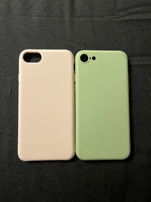 capas iphone 8 rosa e verde