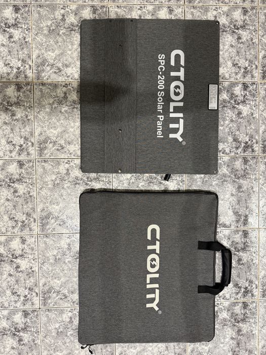 Нова сонячна панель CTOLITY 200W (SPC-200N) — повний комплект