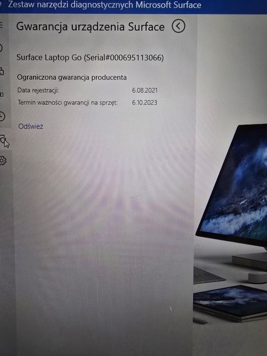 Surface laptop Go mod 1943