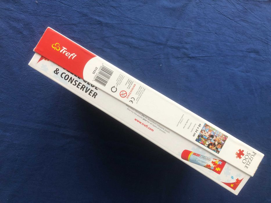 Пазли 500 шт.  Trefl   Польша   48 х 34 см.  " Котяча родина "