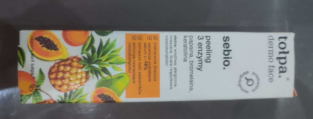 Peeling tołpa 3 enzymy