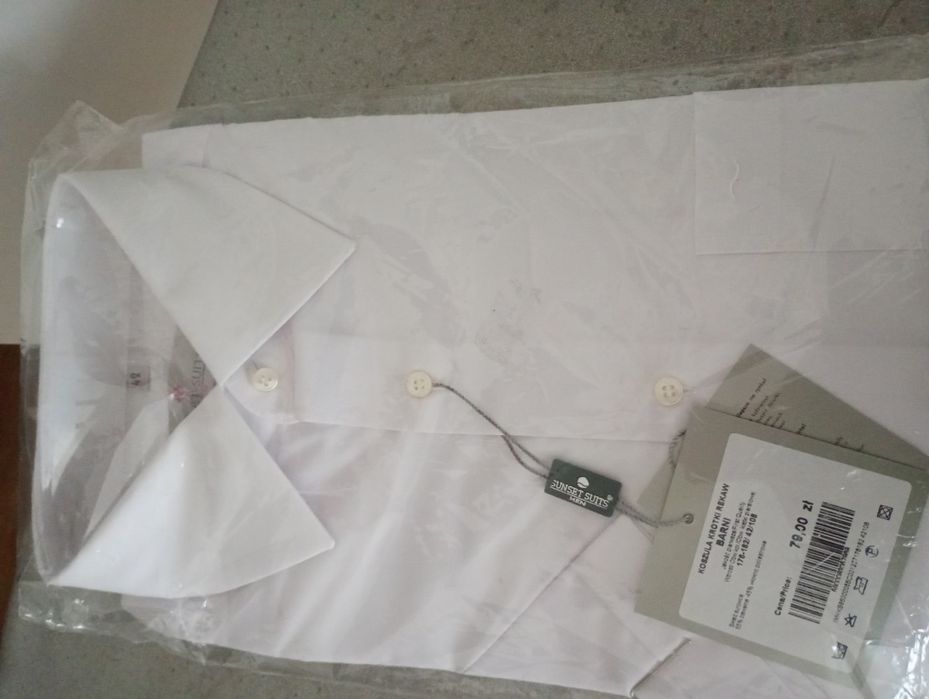 Koszule męskie białe