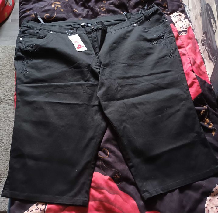 Spodnie damskie rybaczki 56 nowe