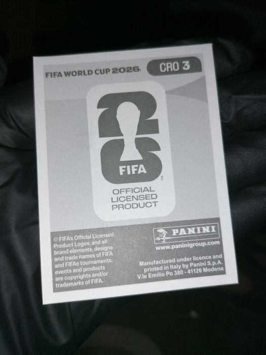 Cromo Mundial 2026 - Duje CRO 3