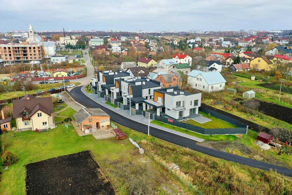 Без Комісії! Продаж преміум котеджів дуплекс с. Сокільники КМ Lake House Sokilnyky