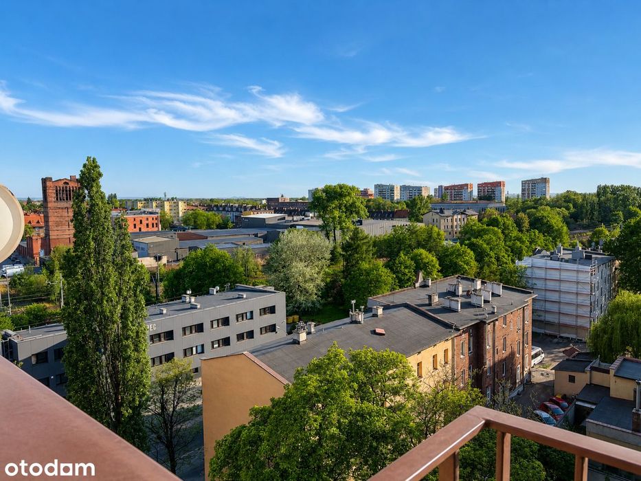 Komfortowe 2 pokojowe mieszkanie z balkonem | Centrum