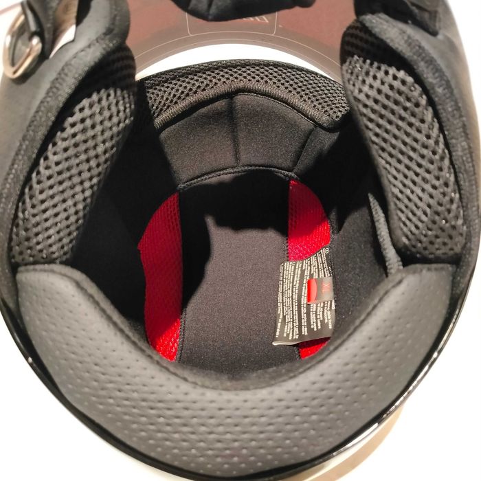 Capacete criança mota scooter novo tamanhos junior