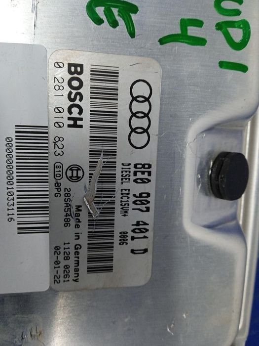 CENTRALINA MOTOR UCE AUDI A4 2002 -8E0907401D