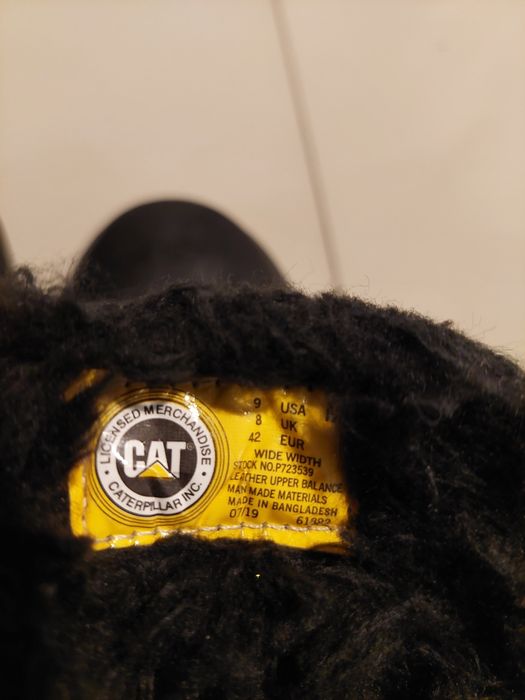 Buty ocieplane CAT