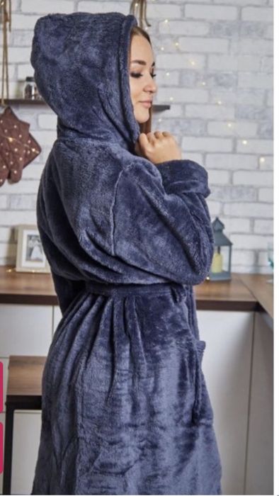 Махровий теплий халат