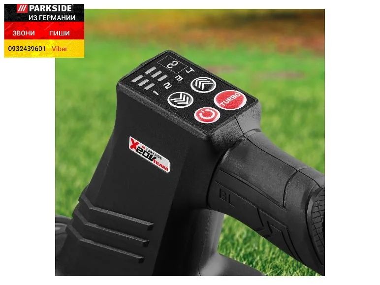 МОЩНАЯ АККУМ воздуходувка из ГЕРМАНИИ Parkside PPTLBA 40 C3 повітродув