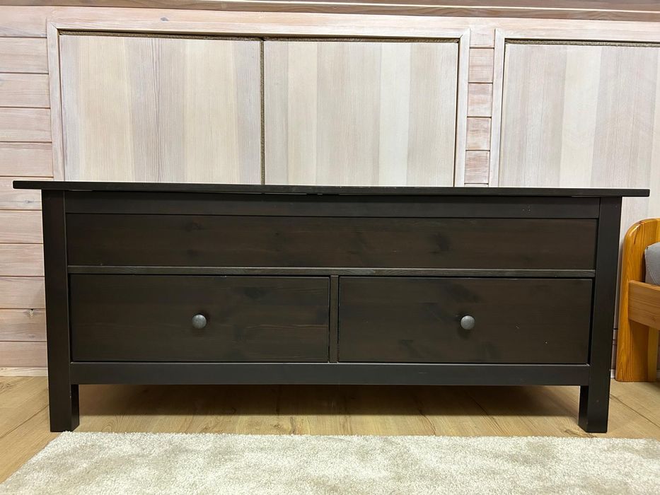 Ikea Hemnes szafka Czarno brązowa