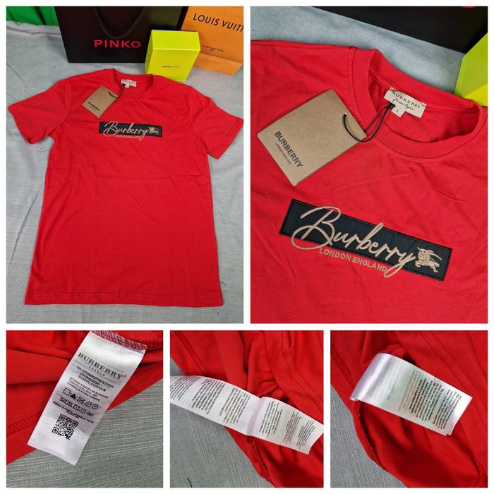 koszulka męska tshirt burberry lacoste plein kolory premium