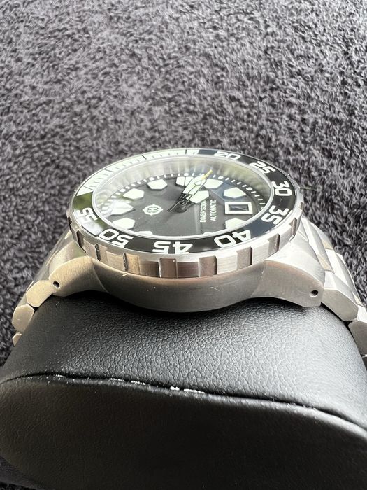 HELM Khuraburi Titanium Automatic 300m (Ref. 06AR3) – Full Set / Tytan / Dodatkowy Pasek HELM / Bez Czekania!