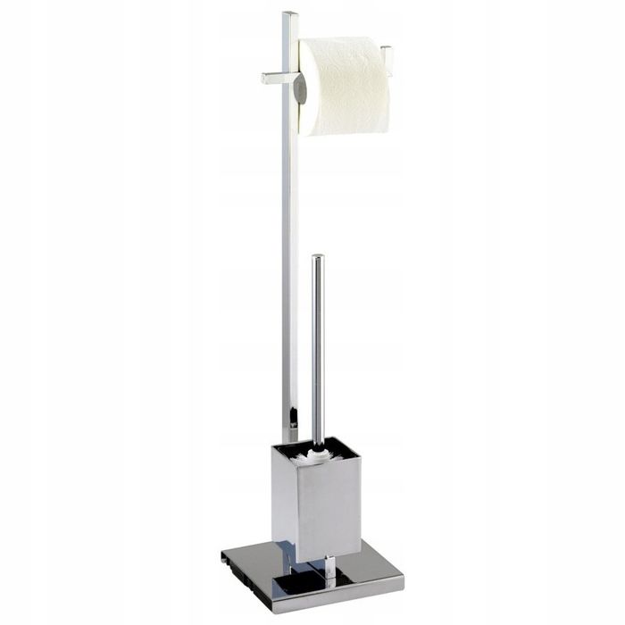 Stojak WENKO na papier toaletowy i szczotkę quadro