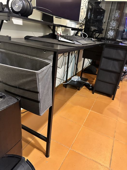 Mesa ODK em L - 160 x 80 cm
