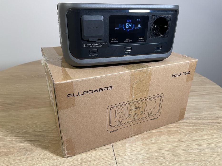 Stacja zasilania JAK NOWA - ALLPOWERS VOLIX P300