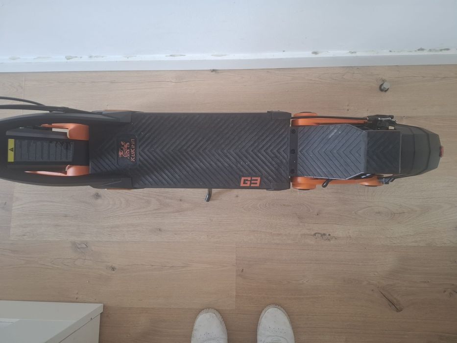 Trotinete KuKirin G3 (1200W) - Como Nova / Bateria Impecável + Piscas