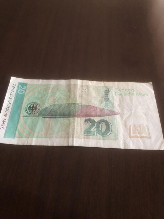 Nota de 20 mark de 1991