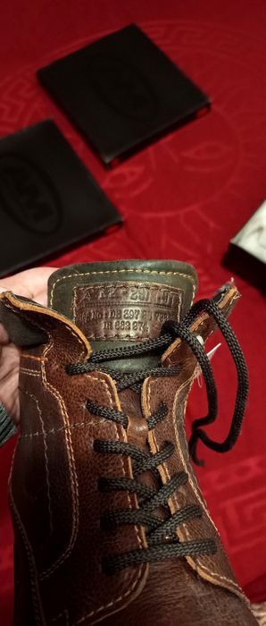 Чоловічі зимові шкіряні черевики,AM,shoes,Індія(USA)(12)(,45-45,5))