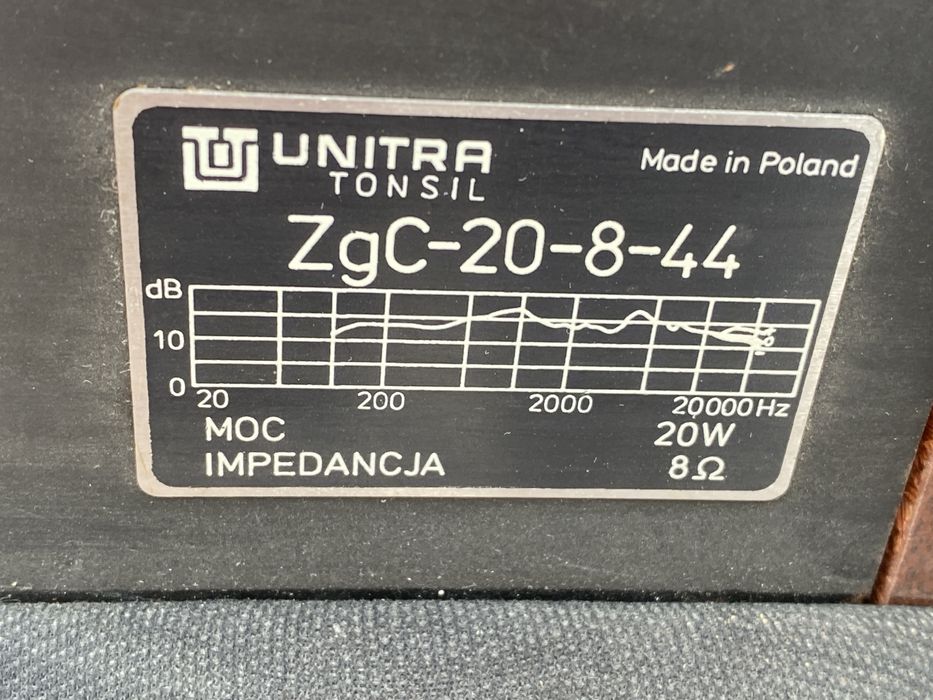 Głośniki Unitra Tonsil