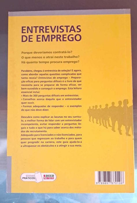 Livro  Entrevistas de Emprego