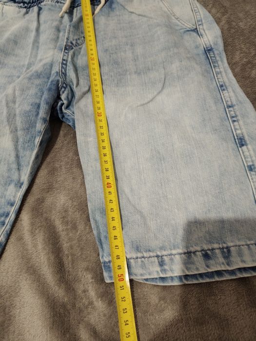 Spodenki jeansowo materiałowe M