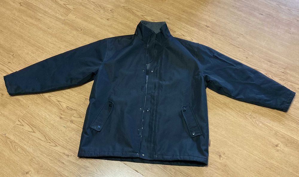 Casaco preto XL de homem