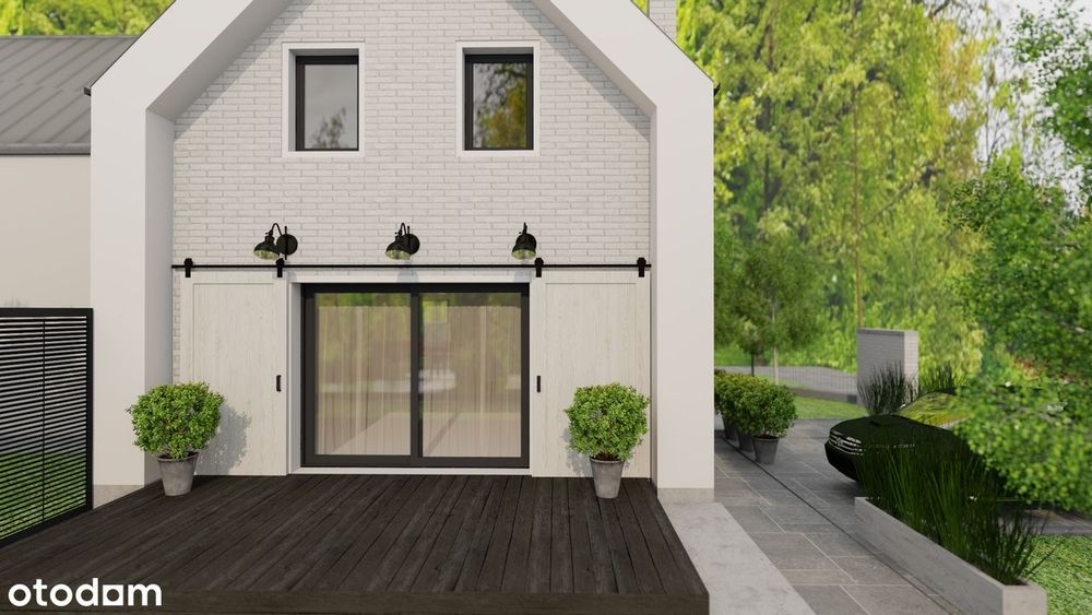 Dom przy lesie  94 m² , ogródek ,5 pokoi, jezioro, Kórnik