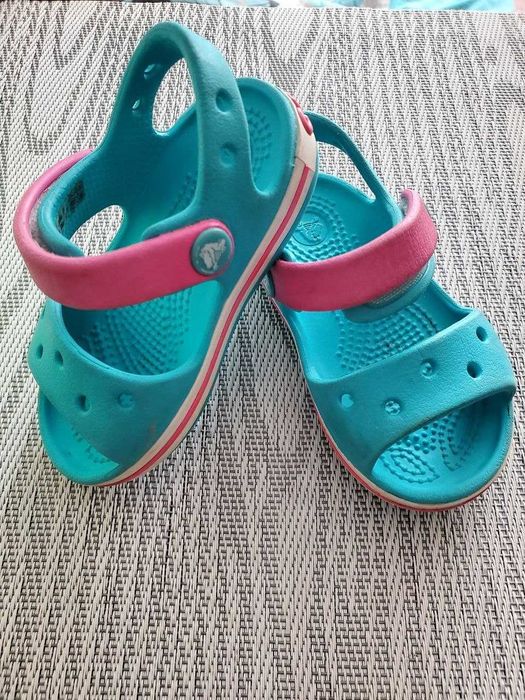 Босоніжки Crocs Crocband, C5, Digital Aqua, 22-23 б/в